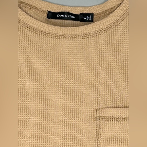 Doe & Rae Tank waffle knit tank - Picture 3 of 3